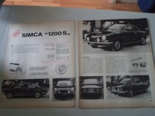 PROVA QUATTRORUOTE 1967 SIMCA