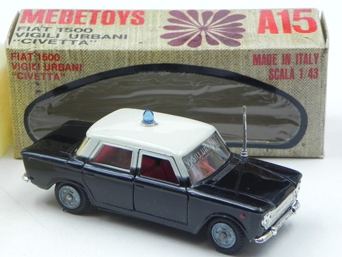 Mebetoys a15 fiat 1500 vigili - a15,