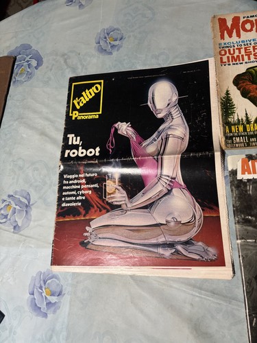 Rivista robot anni 1980 - rivista, tu