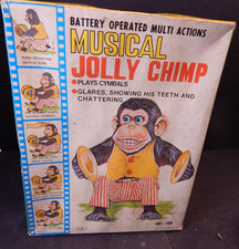 Vintage MUSICAL JOLLY CHIMP in