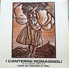 LP Disco 33" - I Canterini Romagnoli del M° Cesare Martuzzi - Cante Romagnole