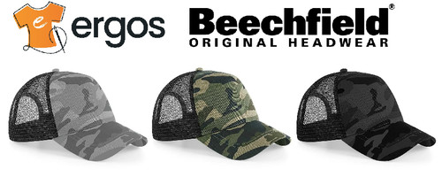 Beechfield cappello camo - beechfield,