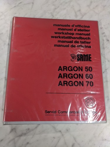 Same argon 70 manuale - 70,