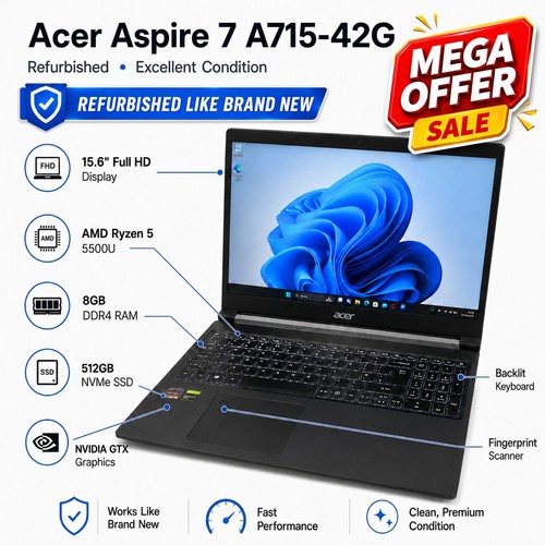 Acer aspire computer - acer, 7