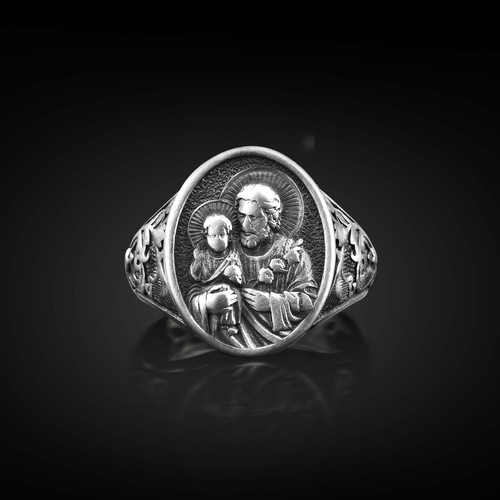 Anello uomo argento - uomo,