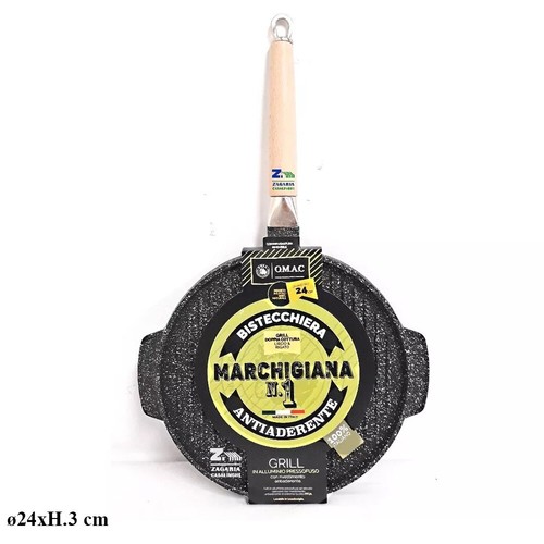 Bistecchiera tonda omac - bistecchiera,