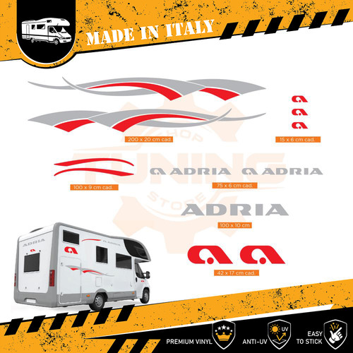 Decalcomania adesivi camper - adesivi,