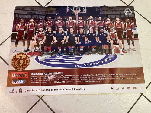 Poster basket reyer venezia - basket,