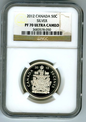 2012 canada argento proof - canada, 50