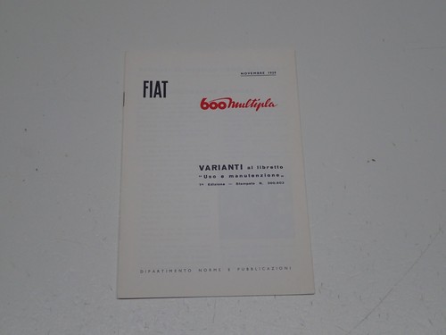 Fiat 600 multipla variante - fiat, al