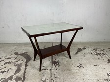 Tavolino legno specchio Paolo Buffa anni 50’ vintage design