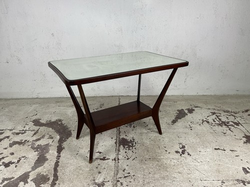 Tavolino legno specchio - , paolo