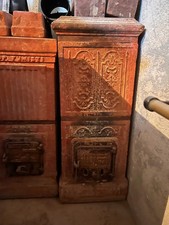 2x Stufa antica di terracotta FORLI