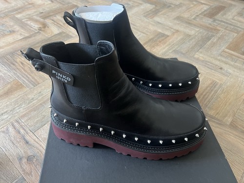 Pinko stivali chelsea neri