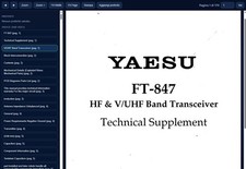 yaesu ft-847 manuale