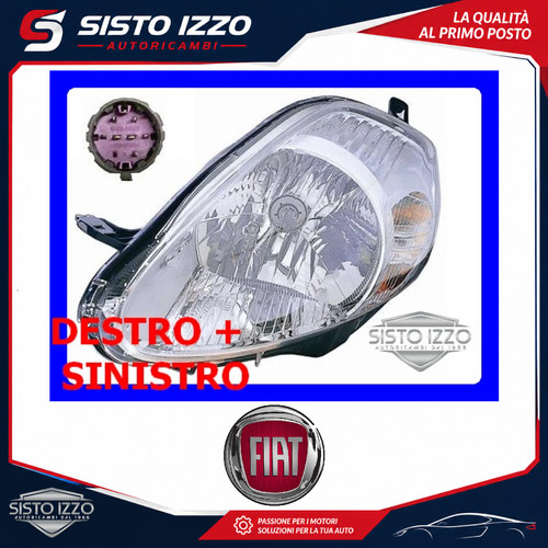 Coppia fari fiat grande punto - fari,