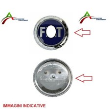 LOGO STEMMA FREGIO ANTERIORE BLU DIAMETRO 95MM COMPATIBILE PER FIAT PUNTO