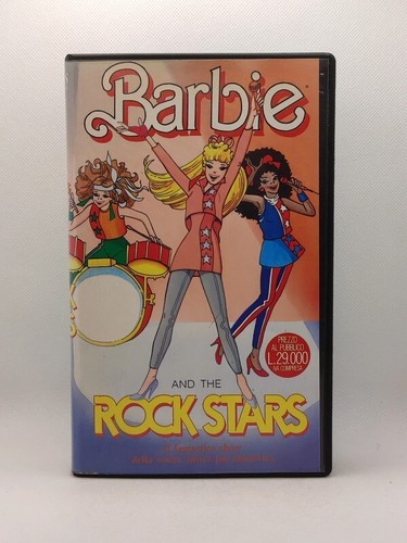 Vhs rara barbie - and, the