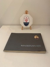 MASERATI BITURBO 420. LIBRETTO