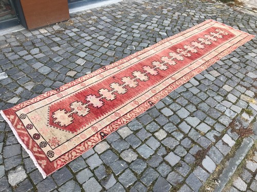 Tappeto vintage turco fatto - , a