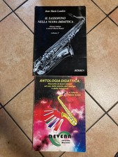 Lotto 2 metodi sax e didattica musicale scolastica Bèrben 1994  - Collezione