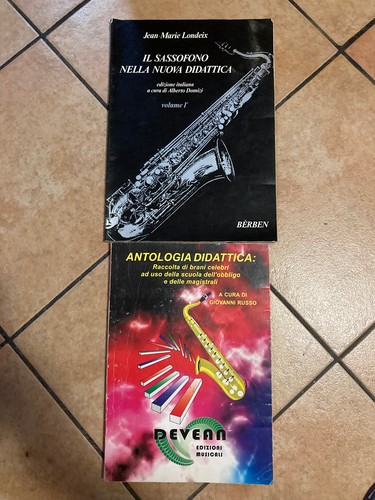 Lotto metodi sax didattica - metodi,