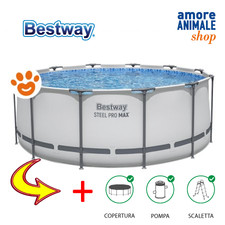 Bestway Piscina Rotonda Steel