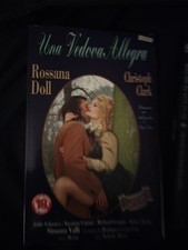 UNA VEDOVA ALLEGRA VHS ROSSANA DOLL RARA FM VIDEO NICHOLAS MOORE 
