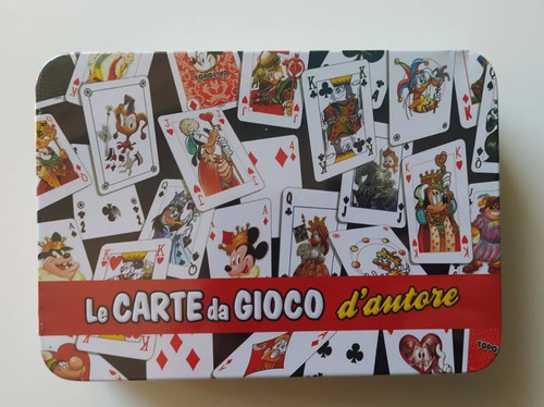 Topolino tin box metallo - in,