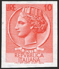 Italia 1955 turrita - italia, 10