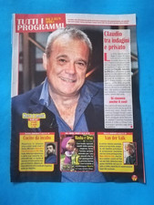 CLIPPING DI GIORNALE CLAUDIO