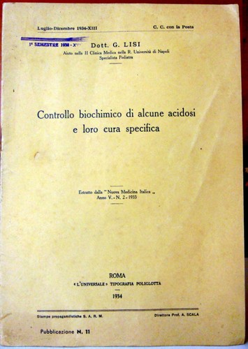 Libro controllo biochimico - libro, di