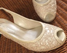 NUOVE DÉCOLLETÉ DI LUSSO FLAMENCO EFFETTO PIZZO 36 41 SINGH S. MADAN 129 € *072771