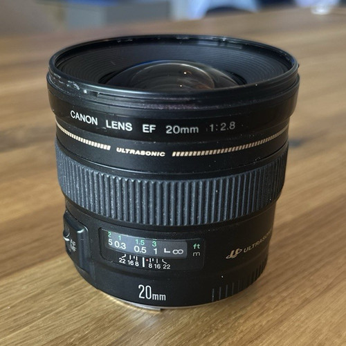 Canon 20mm 8 autofocus - canon, f/2.8