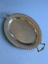 Vassoio vintage placcato argento metalli artistici MAM Milano A 1000/1000