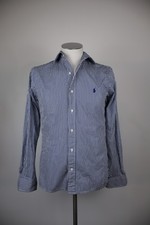 POLO RALPH LAUREN CAMICIA UOMO TG 14,5 37 MAN CASUAL VINTAGE SHIRT COTONE COTTON