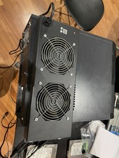 MODULO 2 VENTOLE PER ARMADI RACK COLORE NERO Suntronix