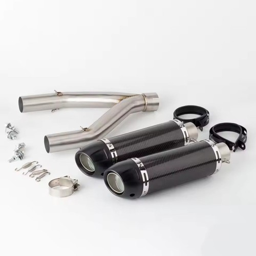 Tubo scarico carbonio - tubo, di