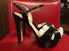 Sandal High Heels MANGANO Made in Italy - Vera Pelle effetto Vernice IT 38