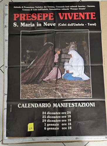 Manifesto originale presepe - manifesto,