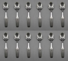 SET OF TWELVE - Oneida Stainless DANFORTH Slotted Serving Spoons NEW