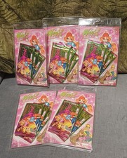 Lotto 5 bustine con 12 card Winx Fashion cards Edibas 2003-2008 Nuove