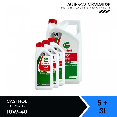 Olio motore castrol gtx 10w - motore,