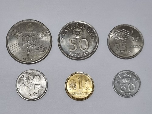 Lotto mondiale moneta - mondiale, 82