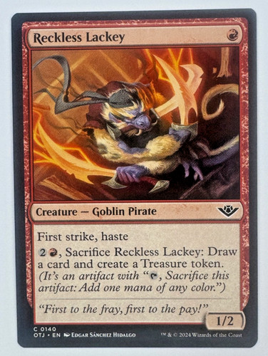 Reckless lackey 0140 - 0140, |