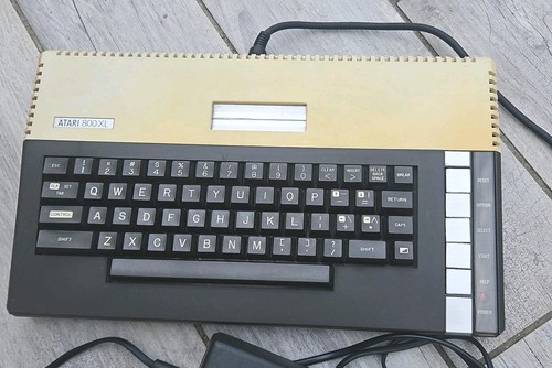 Console vintage atari 800 - console,