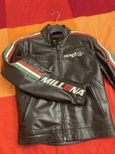 Giacca pelle ncr factory - giacca,