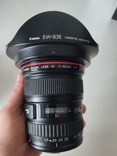Canon EF 17-40mm f/4.0 L USM con paraluce originale