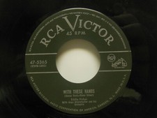 Eddie Fisher – With These Hands / When I Was Young, 45 RPM, EX (F4)