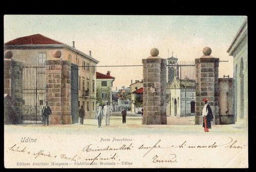 Udine porta pracchiuso - porta,
